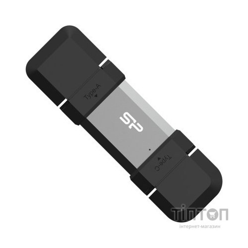 USB флеш накопичувач Silicon Power USB 64G SILICON POWER usb3.2+TypeC Mobile C51 (SP064GBUC3C51V1S)