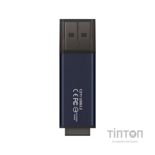 USB флеш накопичувач Team 128GB C211 Blue USB 3.0 (TC2113128GL01)