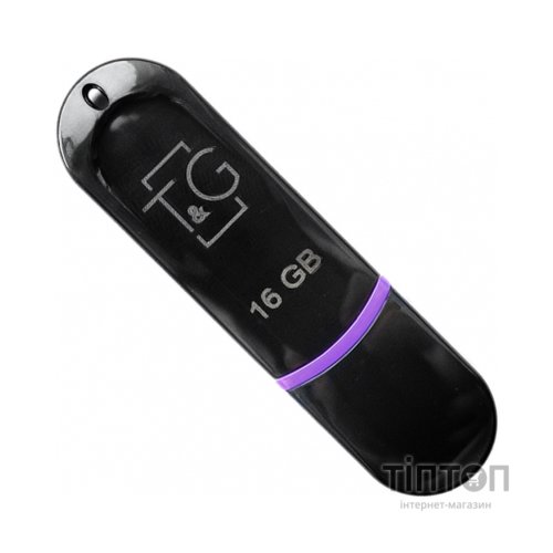 USB флеш накопичувач T&G 16GB 012 Classic Series Black USB 2.0 (TG012-16GBBK)