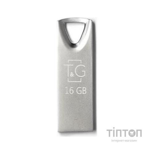 USB флеш накопичувач T&G 16GB 117 Metal Series Silver USB 2.0 (TG117SL-16G)