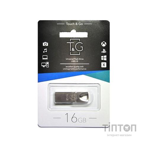 USB флеш накопичувач T&G 16GB 117 Metal Series Silver USB 2.0 (TG117SL-16G)