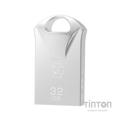 USB флеш накопичувач T&G 32GB 106 Metal Series Silver USB 2.0 (TG106-32G)
