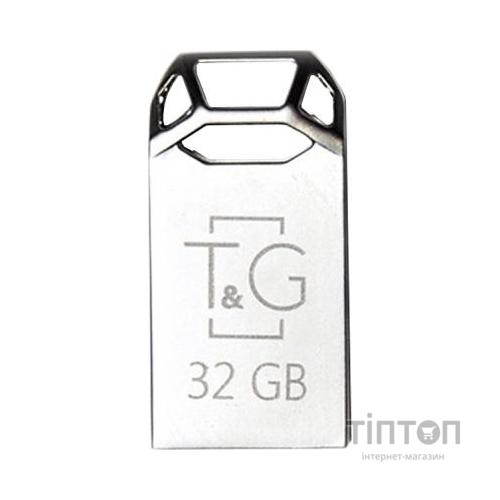 USB флеш накопичувач T&G 32GB 110 Metal Series Silver USB 2.0 (TG110-32G)
