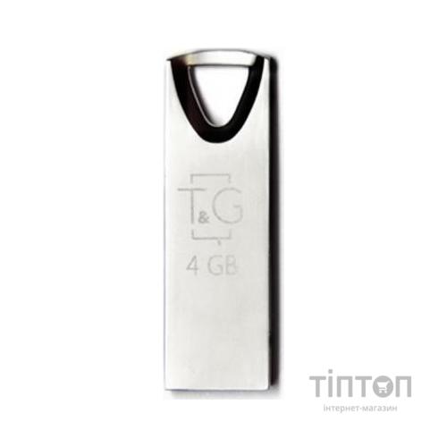 USB флеш накопичувач T&G 4GB 117 Metal Series Silver USB 2.0 (TG117SL-4G)