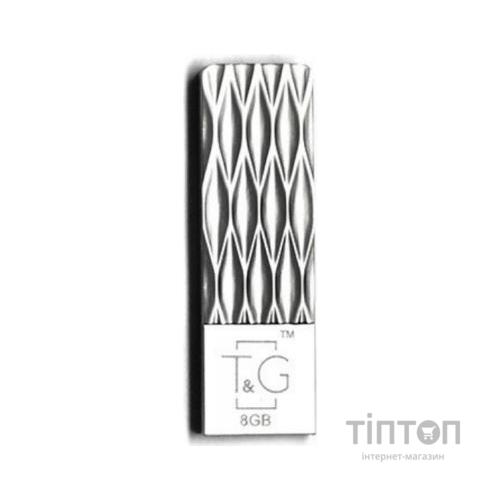 USB флеш накопичувач T&G 8GB 103 Metal Series Silve USB 2.0 (TG103-8G)