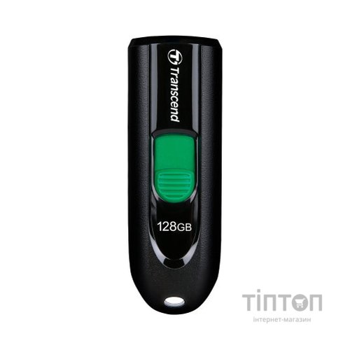 USB флеш накопичувач Transcend 128GB JetFlash 790C Black USB 3.1 (TS128GJF790C)