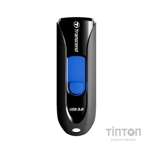 USB флеш накопичувач Transcend 256GB JetFlash 790 Black USB 3.0 (TS256GJF790K)
