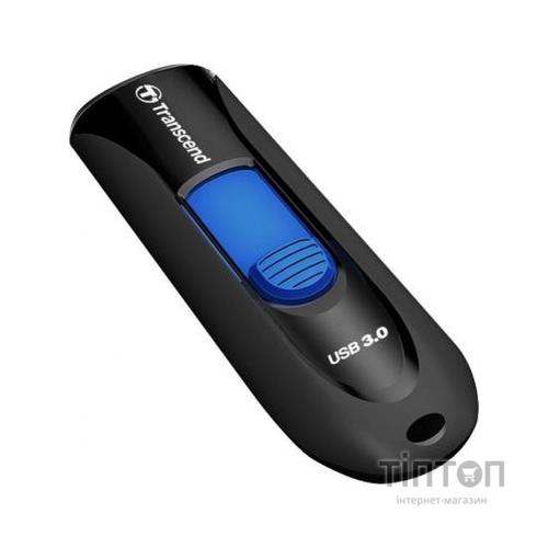USB флеш накопичувач Transcend 256GB JetFlash 790 Black USB 3.0 (TS256GJF790K)