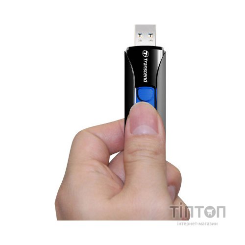 USB флеш накопичувач Transcend 512GB JetFlash 790 Black USB 3.1 (TS512GJF790K)