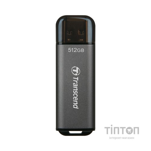 USB флеш накопичувач Transcend 512GB JetFlash 920 Black USB 3.2 (TS512GJF920)