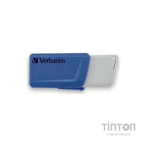 USB флеш накопичувач Verbatim 2x32GB Store 'n' Click Red/Blue USB 3.2 (49308)