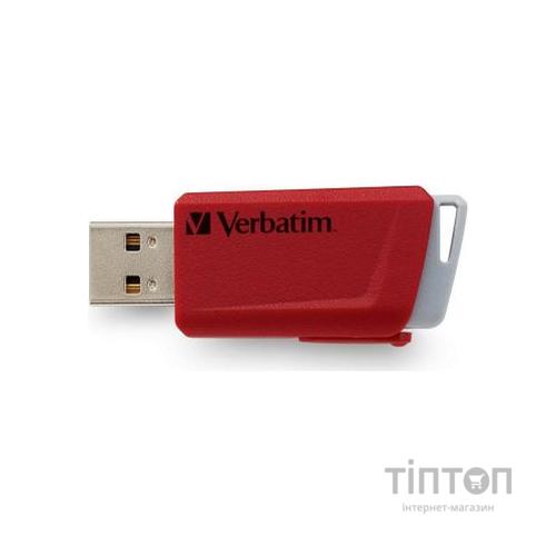 USB флеш накопичувач Verbatim 2x32GB Store 'n' Click Red/Blue USB 3.2 (49308)