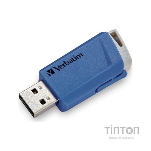 USB флеш накопичувач Verbatim 2x32GB Store 'n' Click Red/Blue USB 3.2 (49308)