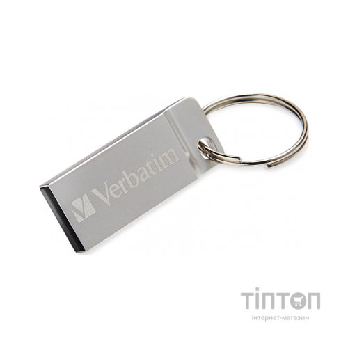 USB флеш накопичувач Verbatim 32GB Metal Executive Silver USB 2.0 (98749)