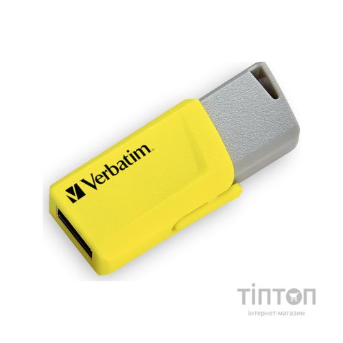 USB флеш накопичувач Verbatim 3x16GB Store 'n' Click Red/Blue/Yellow USB 3.2 (49306)
