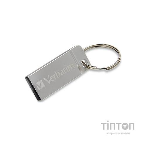 USB флеш накопичувач Verbatim 64GB Metal Executive Silver USB 2.0 (98750)