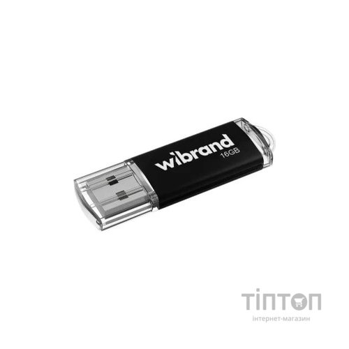 USB флеш накопичувач Wibrand 16GB Cougar Black USB 2.0 (WI2.0/CU16P1B)