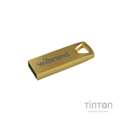 USB флеш накопичувач Wibrand 64GB Taipan Gold USB 2.0 (WI2.0/TA64U2G)
