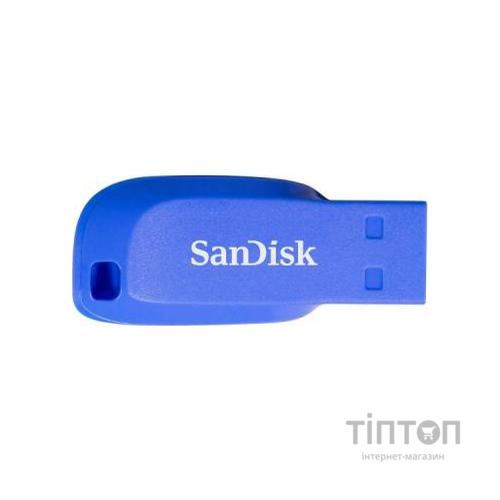 USB флеш SanDisk 16GB USB Cruzer Blade Electric блакитний