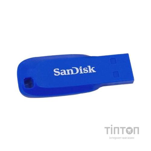 USB флеш SanDisk 16GB USB Cruzer Blade Electric блакитний