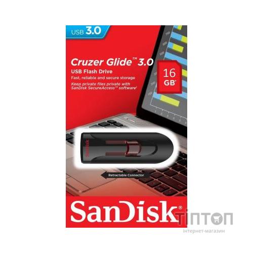 USB флеш SanDisk Ultra Glide чорний