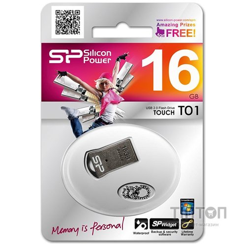 USB флеш Silicon Power 16Gb Touch T01