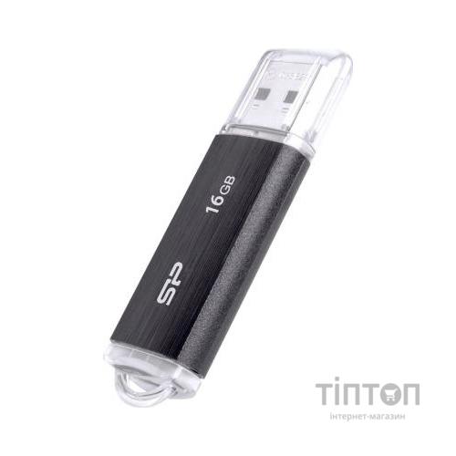 USB флеш Silicon Power 16GB Ultima U02 Black