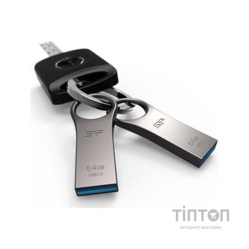 USB флеш Silicon Power Jewel J80 64 GB Titanium