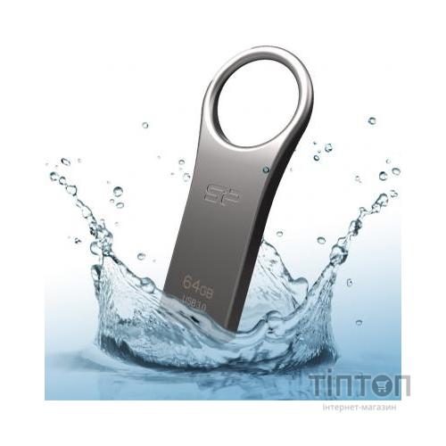 USB флеш Silicon Power Jewel J80 64 GB Titanium