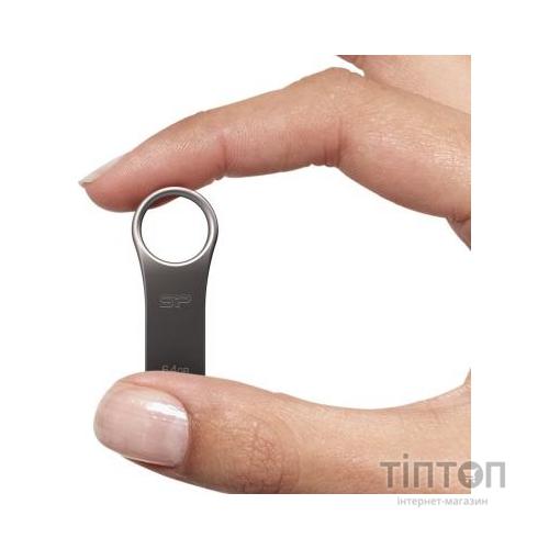 USB флеш Silicon Power Jewel J80 64 GB Titanium