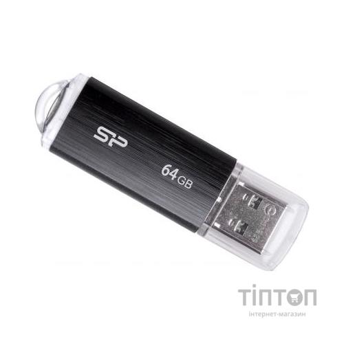 USB флеш Silicon Power Ultima U02 чорний