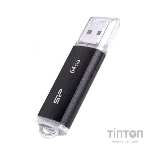 USB флеш Silicon Power Ultima U02 чорний
