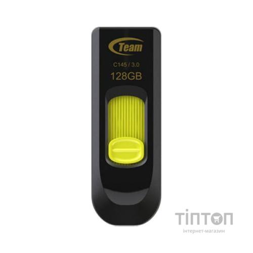 USB флеш Team 128GB C145 Yellow USB 3.0