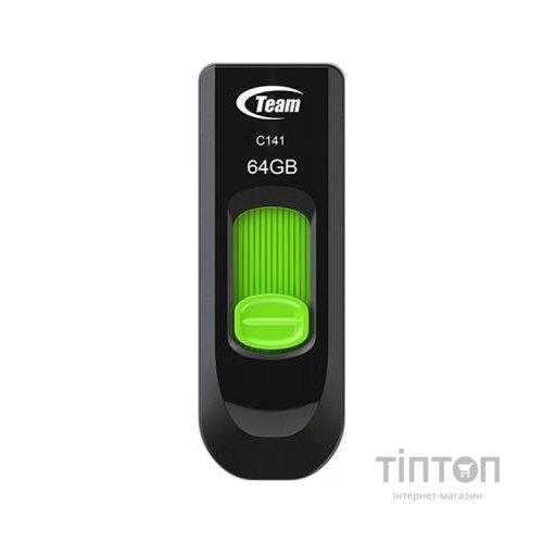 USB флеш Team 64GB C141 Green USB 2.0