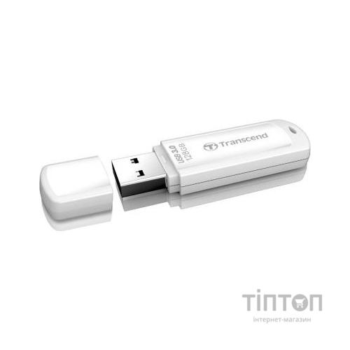 USB флеш Transcend 128GB JetFlash 730 White USB 3.0