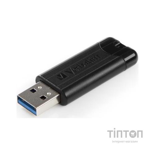 USB флеш Verbatim 16GB PinStripe Black USB 3.0