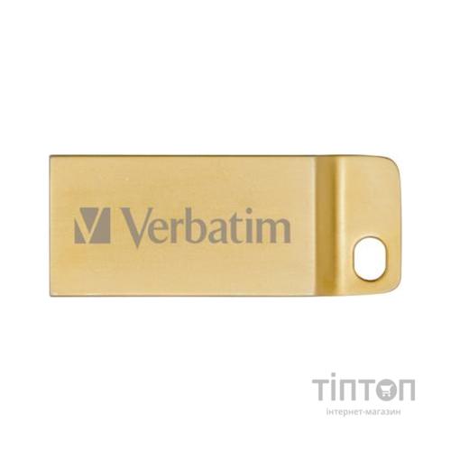 USB флеш Verbatim 32GB Metal Executive Gold