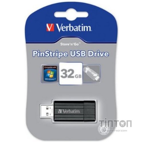 USB флеш Verbatim 32Gb Store'n'Go PinStripe