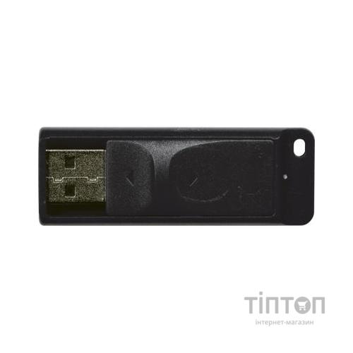 USB флеш Verbatim 64GB Slider чорний