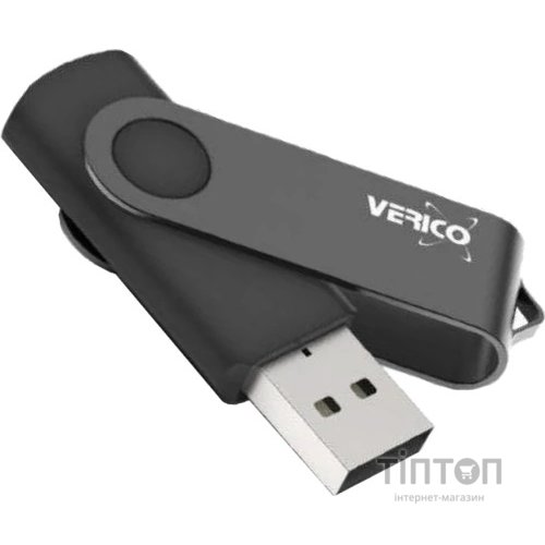 USB флеш Verico 64Gb Flip Black