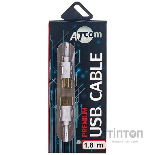 Кабель для принтера USB 2.0 AM/BM 1.8m Atcom (13423)