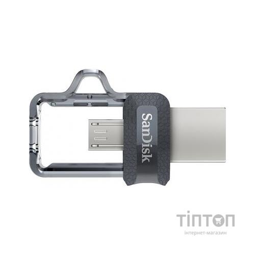 USB Sandisk Ultra Dual 16 Gb OTG USB 3.0 чорний