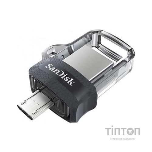 USB Sandisk Ultra Dual 16 Gb OTG USB 3.0 чорний