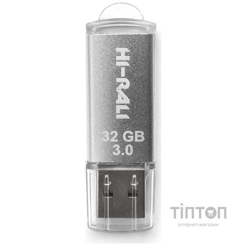 USB3.0 32GB Hi-Rali Rocket Series Silver (HI-32GB3VCSL)
