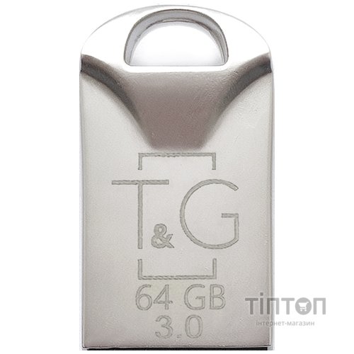 USB флеш накопичувач T&G 64GB 106 Metal Series Silver USB 3.0 (TG106-64G3)