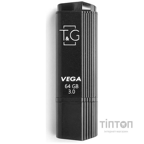 USB3.0 64GB T&G 121 Vega Series Black (TG121-64GB3BK)