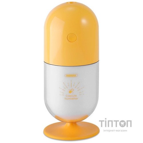 Увлажнитель воздуха Remax RT-A500 Capsule Mini Humidifier желтый (6954851281870)