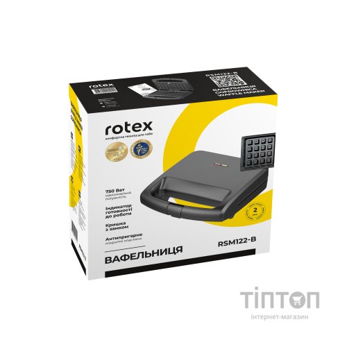 Вафельниця Rotex RSM122-B