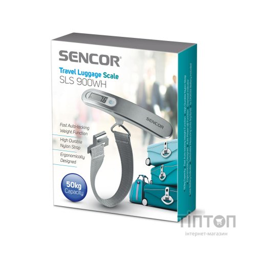 Ваги для багажу Sencor SLS 900 WH (SLS900WH)
