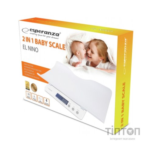 Ваги для новонароджених Esperanza EBS017 2W1 EL NINO (EBS017)